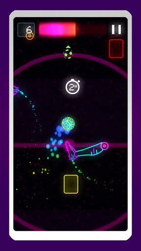 Neon Flick Soccer - Free Kick Game screenshot 2