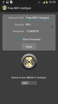 Free WiFi hotspot screenshot 4