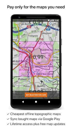Topo GPS France screenshot 2