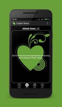 English Status screenshot 8