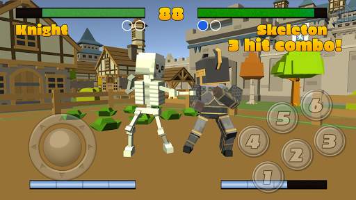 Pixel Fighting 3D screenshot 2