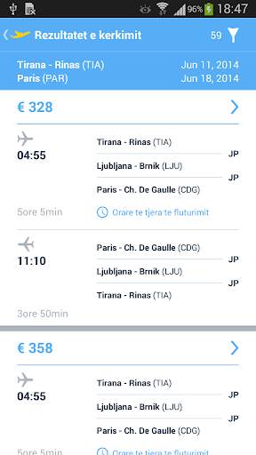 Oferta per bileta Union Travel screenshot 5