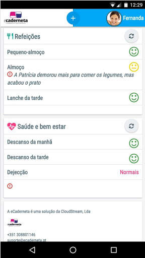 eCaderneta - Caderneta eletrónica para escolas screenshot 5