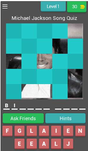 Michael Jackson Song Quiz screenshot 1