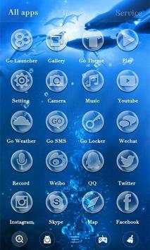Deep Sea GO Launcher Theme screenshot 2