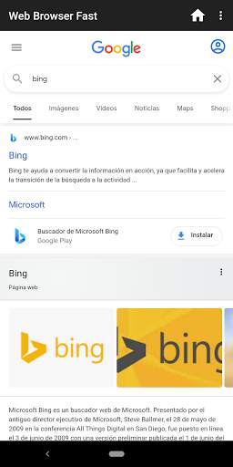 Web Browser Fast screenshot 3