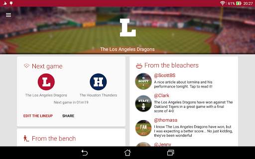 Baseball Legends Manager 2016 screenshot 9