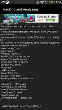 Password WIFI HACKER PRANK screenshot 4