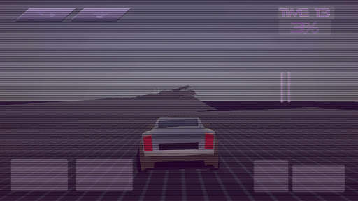 Synthwave Driver 3D - Retrowave Racing Game screenshot 2
