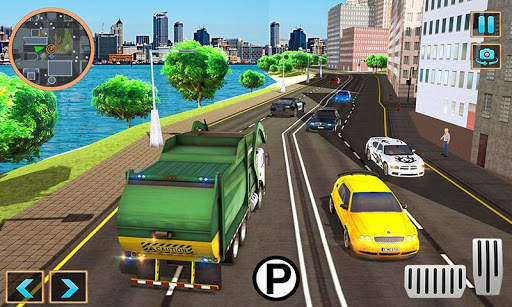 Garbage Truck Driving Simulator: Truck Driver Game screenshot 5