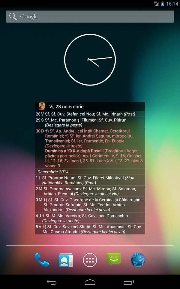Calendar Ortodox screenshot 9