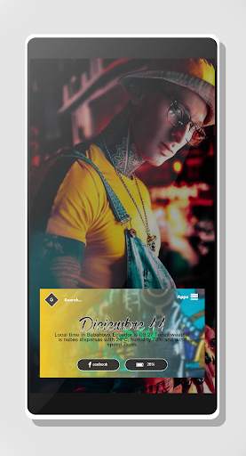 AX4 UI KWGT 1 تصوير الشاشة