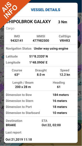 AIS Flytomap GPS Chart Plotter screenshot 2