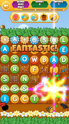 WordBuzz : The Honey Quest screenshot 2
