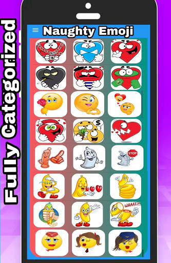 Naughty Emoji KeyBoard Adult Sticker for WhatsApp screenshot 4