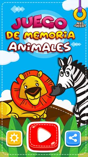Juego de Memoria - Animales screenshot 1