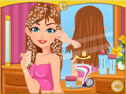 hairstyles girls games educate screenshot 2