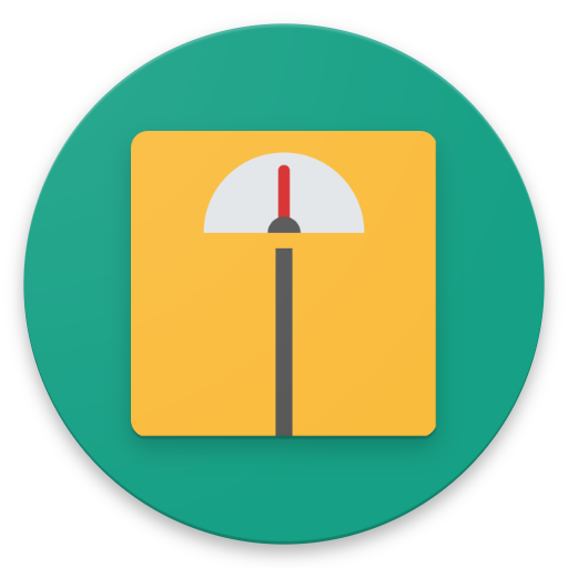 KiloMeter weight loss meter icon