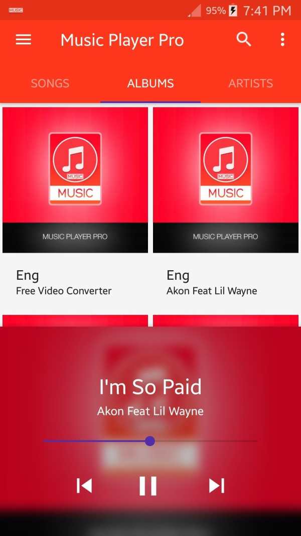 Music Player Pro - EQ, Themes, Skins HQ 2018 screenshot 8