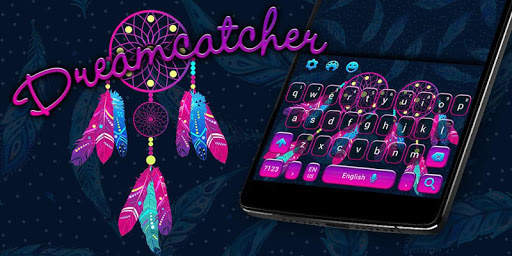 Dreamcatcher Keyboard Magical Theme स्क्रीनशॉट 4