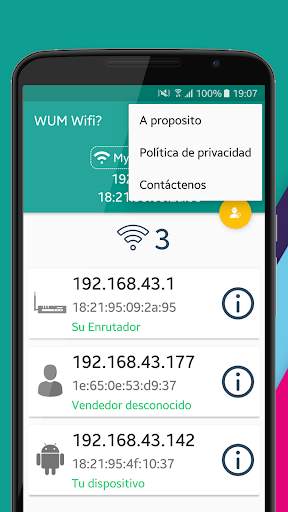 ¿Quién usa mi Wifi  📱 Herramienta de red screenshot 3