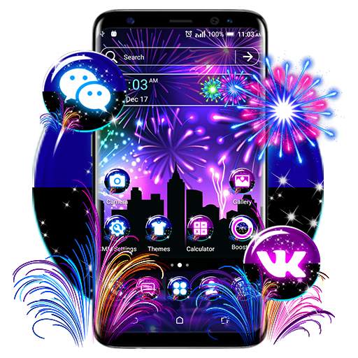 New Year Fireworks Theme 1.0