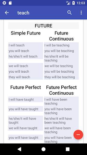 English Verbs screenshot 7
