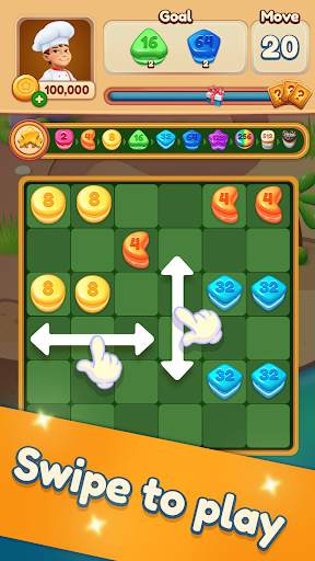 Cake Crush: Merge 2048 Puzzle Match Sugar Friends screenshot 5