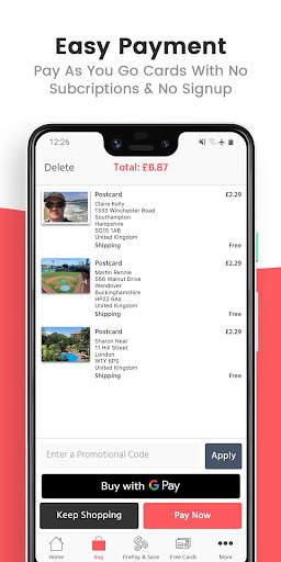 PostSnap: The Best Photo Printing & Postcard App screenshot 4