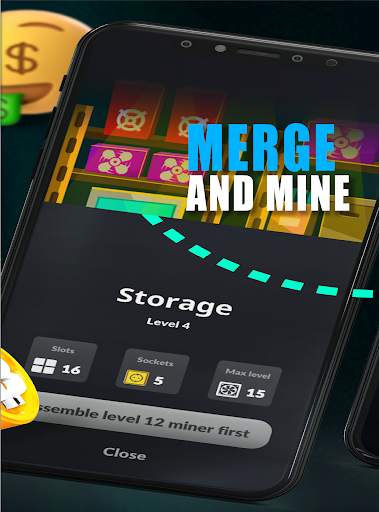 Merge Crypto Miner: Earn Money स्क्रीनशॉट 9