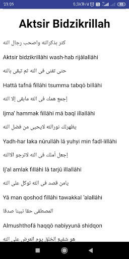 Shalawat Nazwa Maulidia Full Offline 2020   Lirik screenshot 8