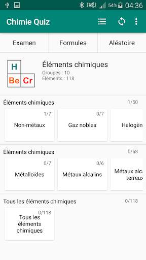 Chimie Quiz screenshot 4