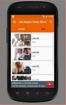 Hot Badoo Chat Video screenshot 1