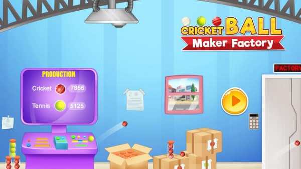 Cricket Ball Maker Factory screenshot 1