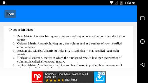 Class 12 Maths Notes स्क्रीनशॉट 4