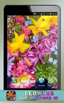 Flowers Live Wallpaper HD screenshot 4