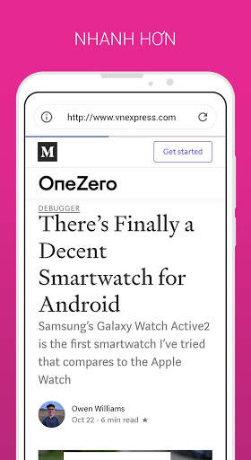 Vsmart Trình duyệt screenshot 2