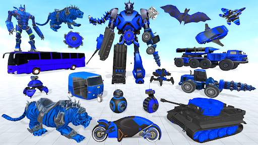 Jeux de Robot Tigre Volant screenshot 1