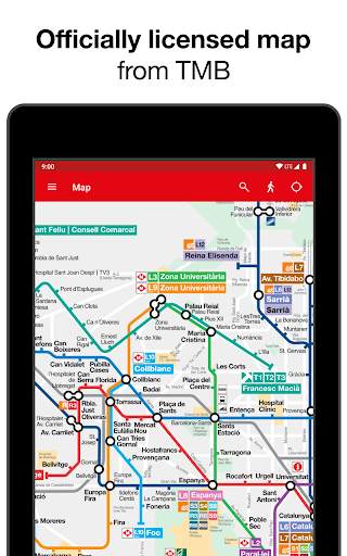 Barcelona Metro - TMB map and route planner screenshot 7