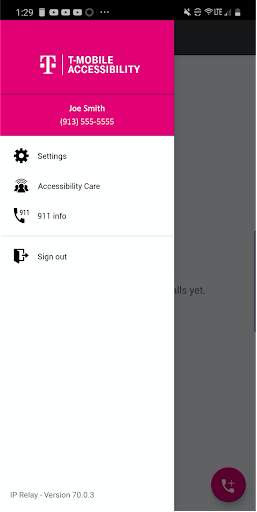 T-Mobile IP Relay screenshot 6