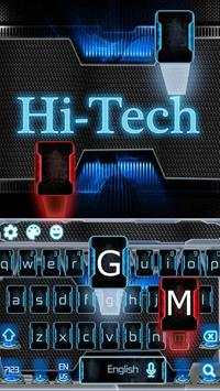Hitam hi-tech biru screenshot 2