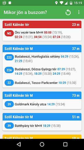 Mikor jön a buszom? - Budapest screenshot 1