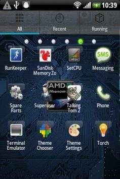 AMD Go Launcher EX Theme screenshot 3