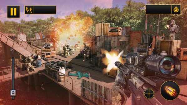 Modern Action Commando Fps : Mountain Sniper Shoot screenshot 9