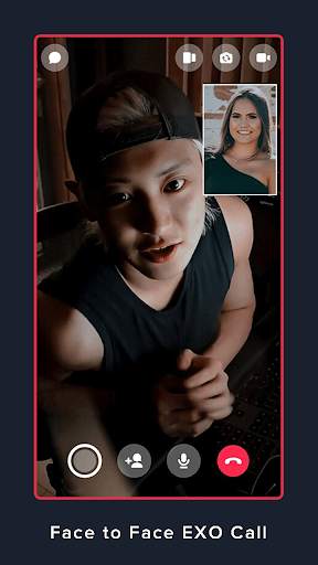 E.X.O Fake Video Call screenshot 3