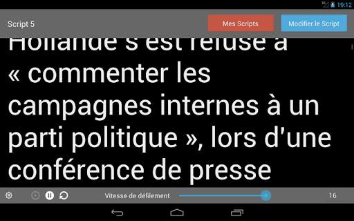Teleprompteur Pro Lite screenshot 7