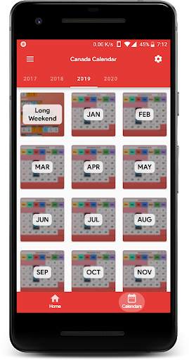 Canada Calendar - Holiday & Note (Calendar 2021) screenshot 5