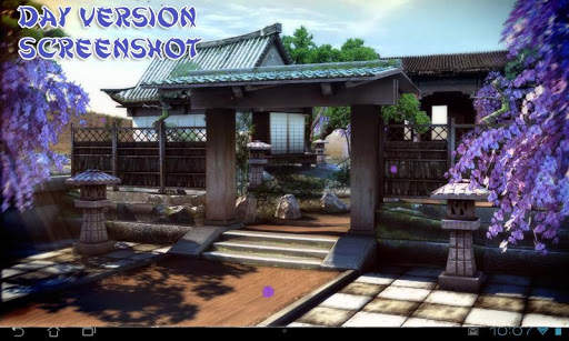 Real Zen Garden 3D: Night LWP screenshot 12