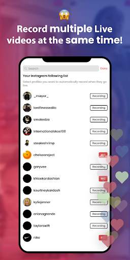 Video Recorder Downloader for Instagram: IGLiveRec screenshot 3