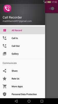 Call recorder - Voice recorder screenshot 1